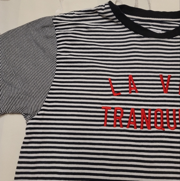 Quiet Life - striped tee - Large - Picture 2 of 4